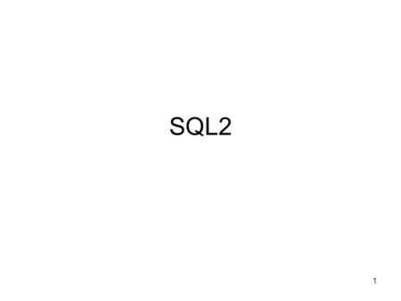 1 SQL2. 2 Funktioner der laver aggregerede beregninger Returnerer count() Antal rækker der opfylder bestemt betingelse min() Laveste værdi (eller null)