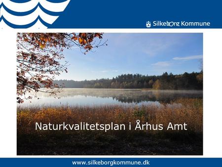 Www.silkeborgkommune.dk Naturkvalitetsplan i Århus Amt.