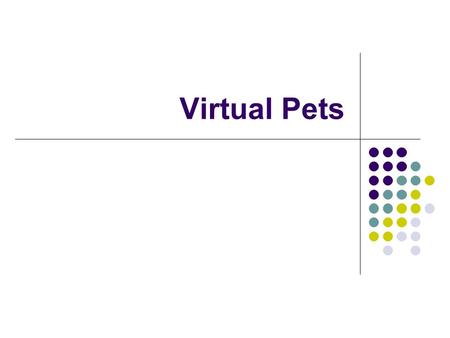 Virtual Pets. Opsummere teksten – historisk perspektiv Psykologiske vinkel ved Furby´en Virtuelle kæledyr og fremtid.