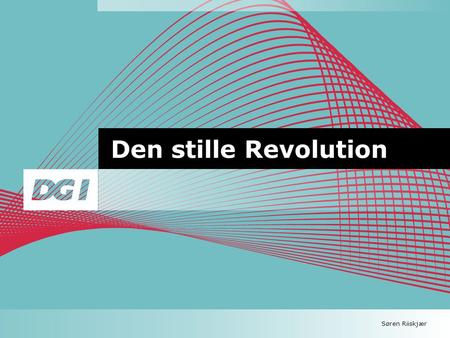 Den stille Revolution Søren Riiskjær. Idrætsdeltagelsen 1964-2011 Navn Navnesen.