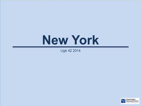 New York Uge 42 2014.