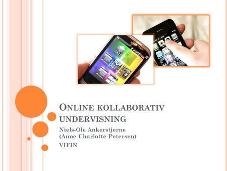 Online kollaborativ undervisning