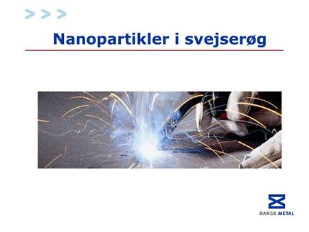 Nanopartikler i svejserøg