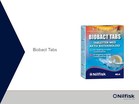Biobact Tabs.