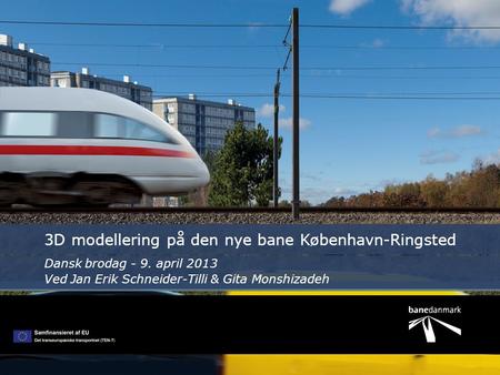 3D modellering på den nye bane København-Ringsted