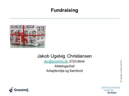 Fundraising Jakob Ugelvig Christiansen