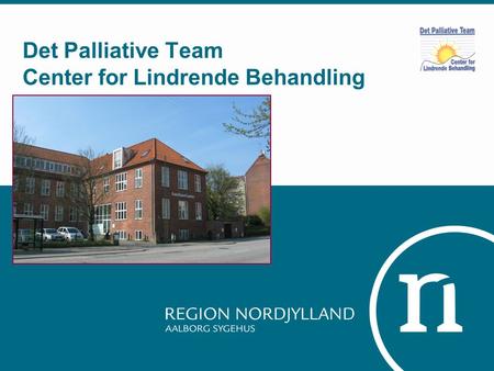 Det Palliative Team Center for Lindrende Behandling