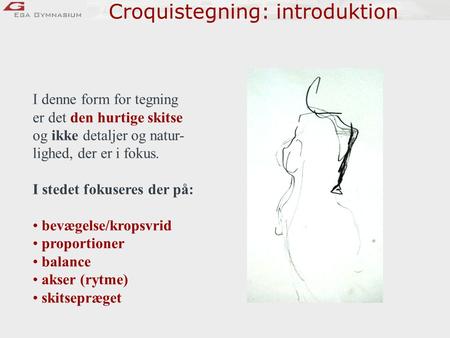 Croquistegning: introduktion