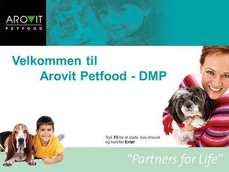 Velkommen til Arovit Petfood - DMP