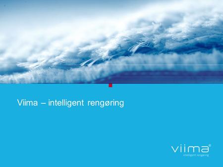 Viima – intelligent rengøring