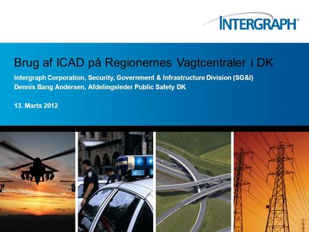 Brug af ICAD på Regionernes Vagtcentraler i DK