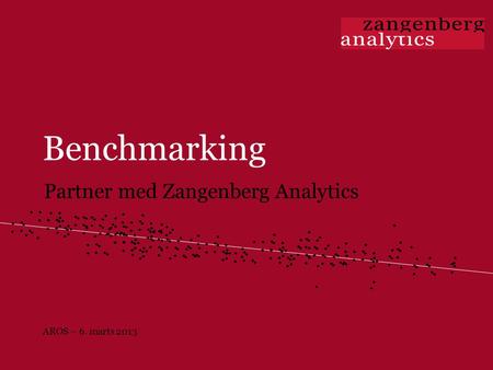 Partner med Zangenberg Analytics