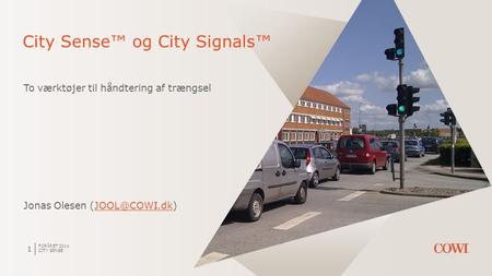 City Sense™ og City Signals™