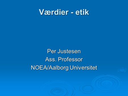 NOEA/Aalborg Universitet