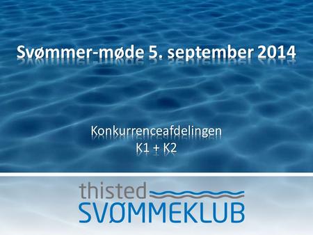 Svømmer-møde 5. september 2014