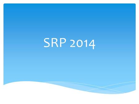 SRP 2014.