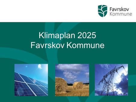 Klimaplan 2025 Favrskov Kommune