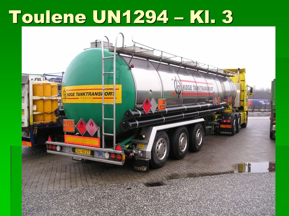 Toulene UN1294 – Kl. 3