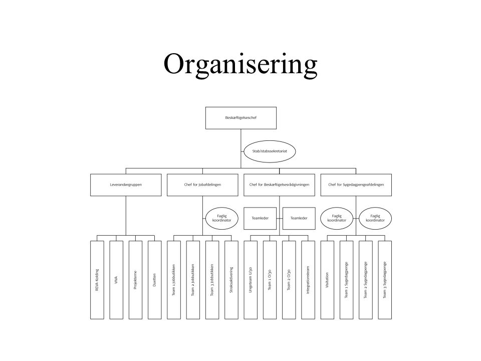 Organisering