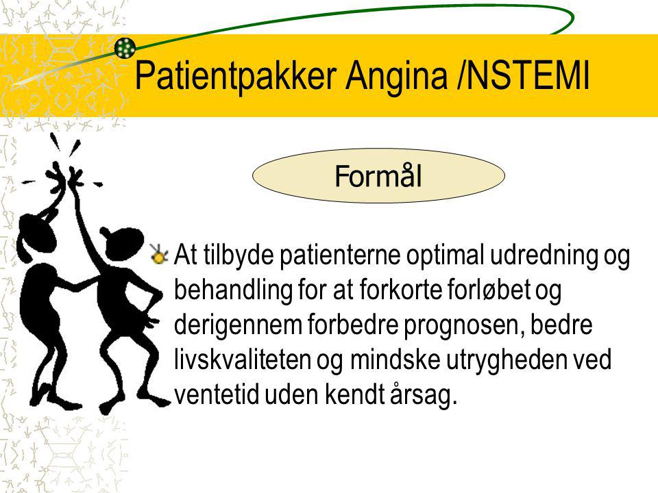 Patientpakker Angina /NSTEMI