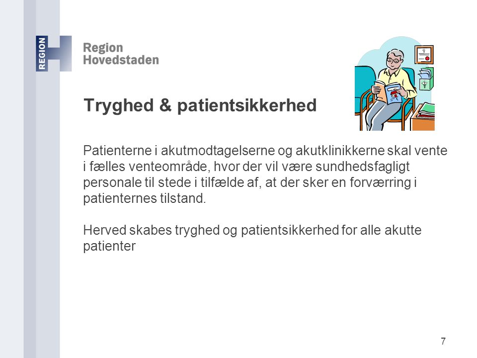 Tryghed & patientsikkerhed