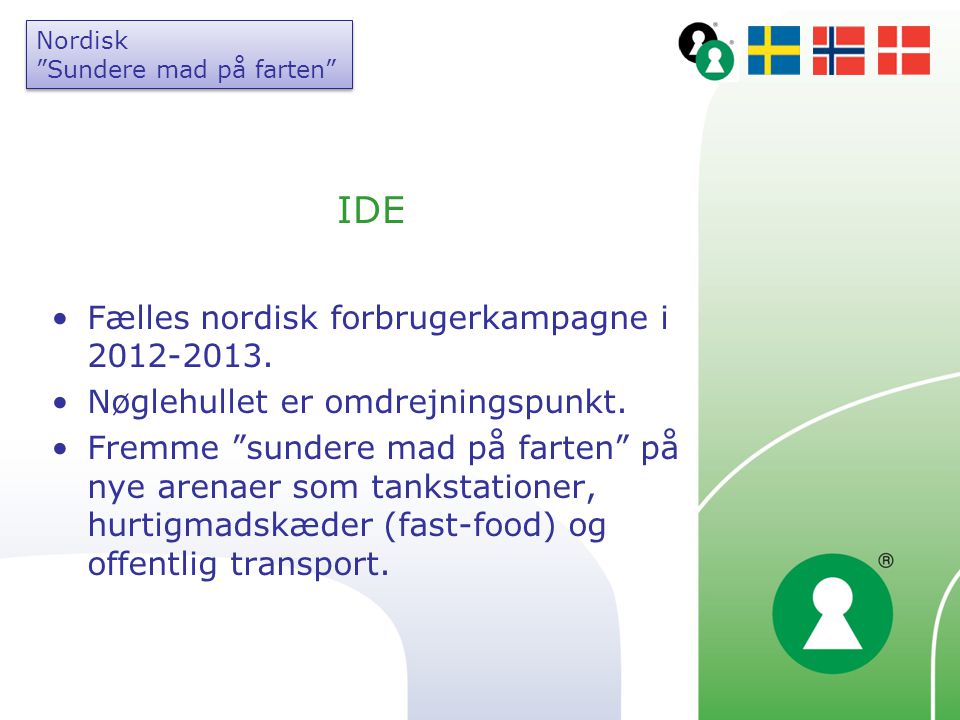 IDE Fælles nordisk forbrugerkampagne i
