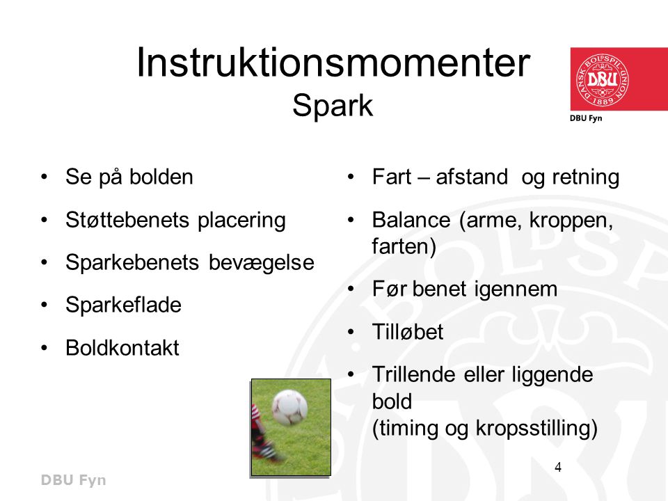 Instruktionsmomenter Spark