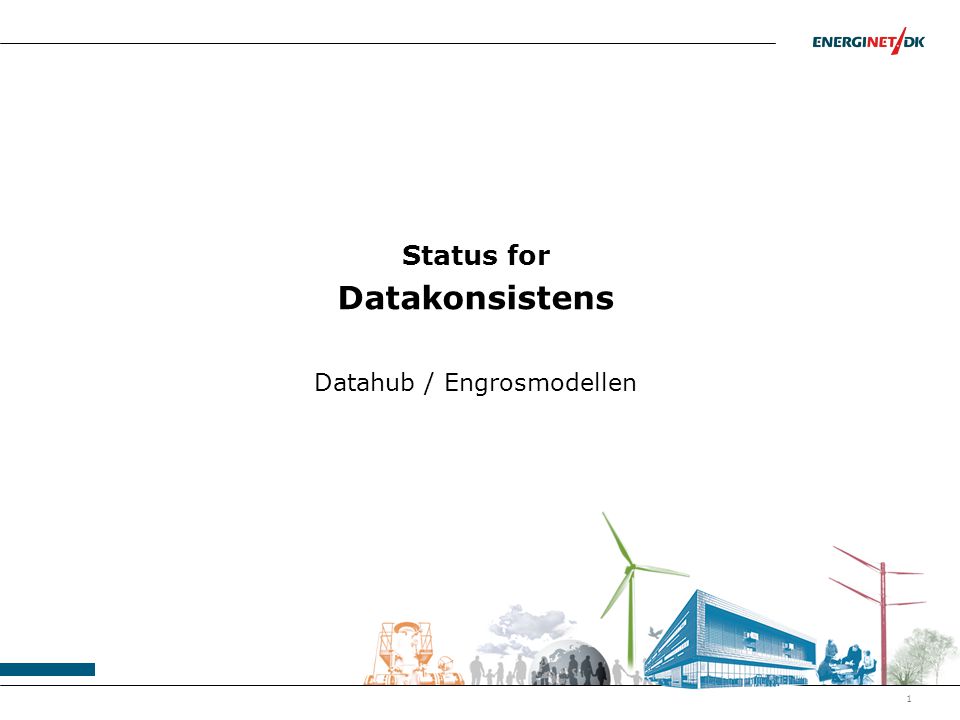 Status for Datakonsistens
