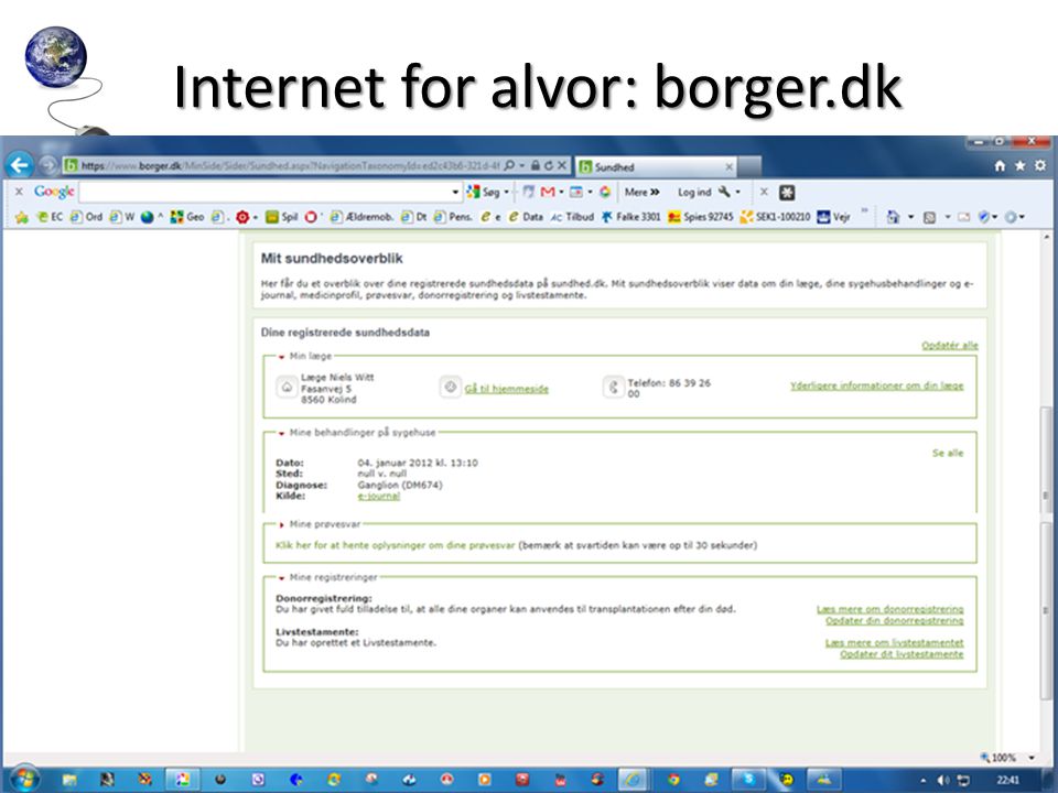 Internet for alvor: borger.dk