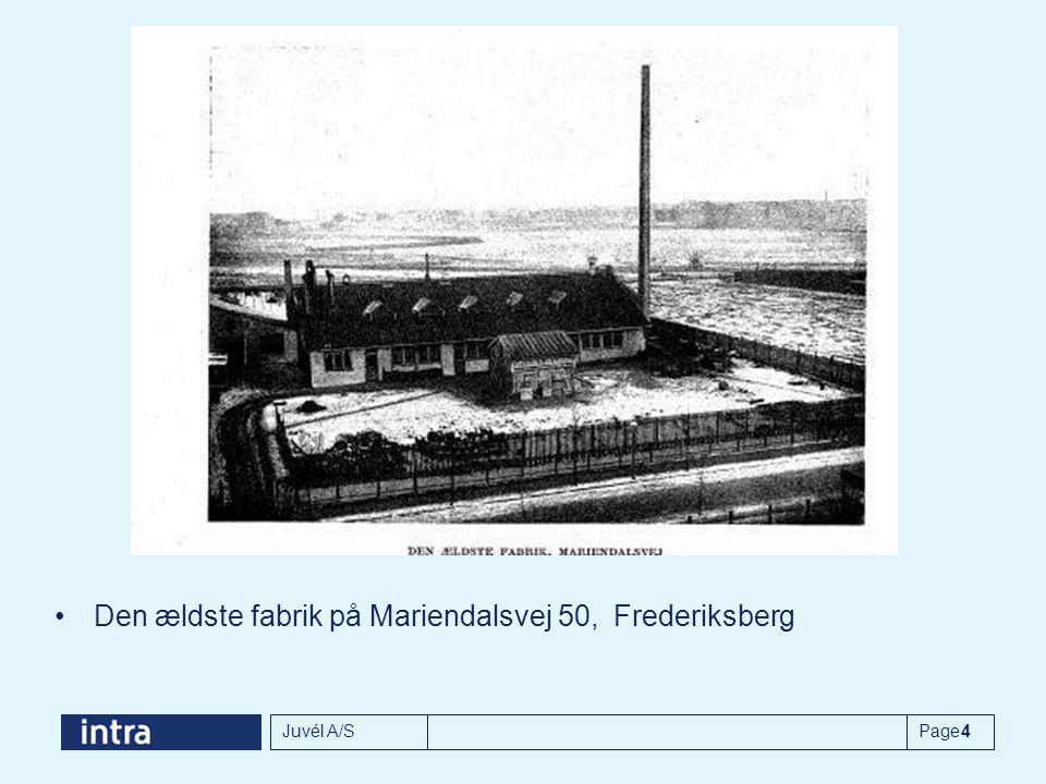 Den ældste fabrik på Mariendalsvej 50, Frederiksberg