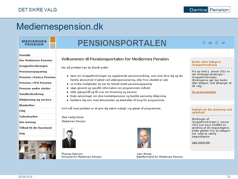 Mediernespension.dk
