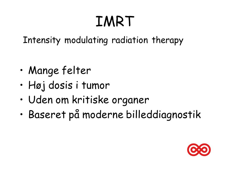IMRT Intensity modulating radiation therapy
