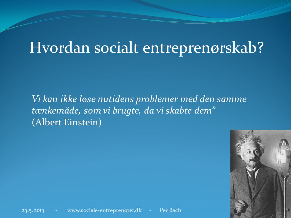 Hvordan socialt entreprenørskab