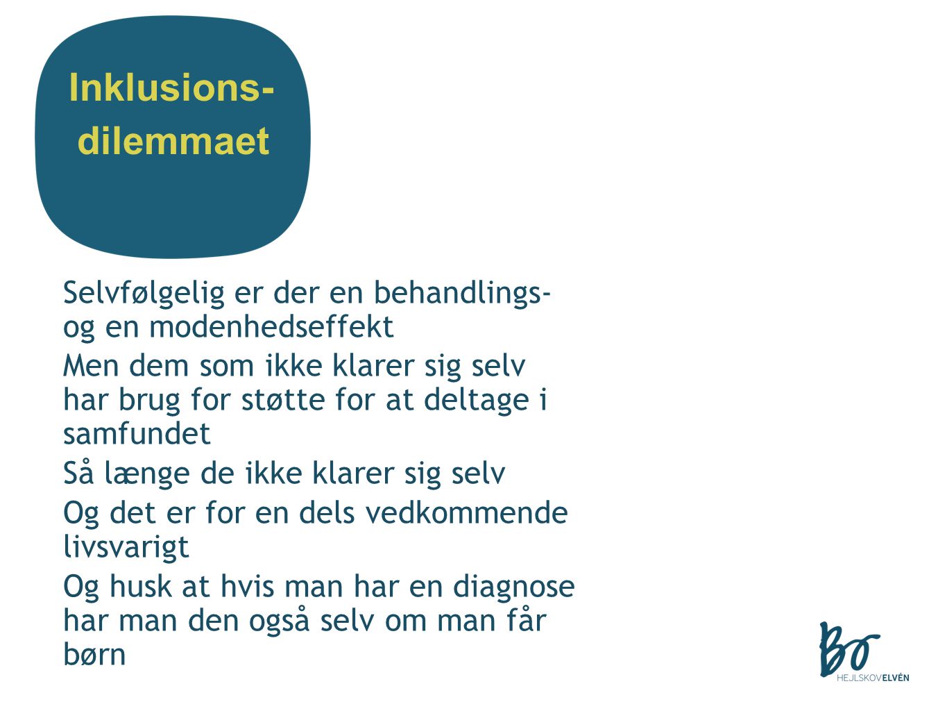 Inklusions- dilemmaet