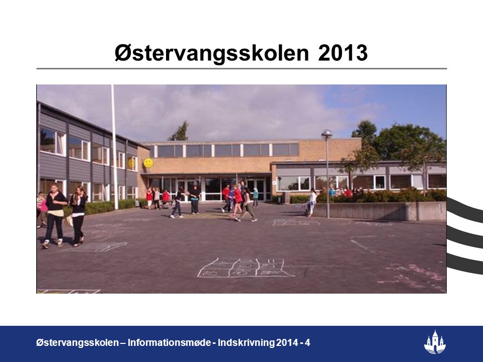 Østervangsskolen 2013 Østervangsskolen – Informationsmøde - Indskrivning