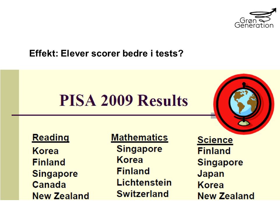 Effekt: Elever scorer bedre i tests