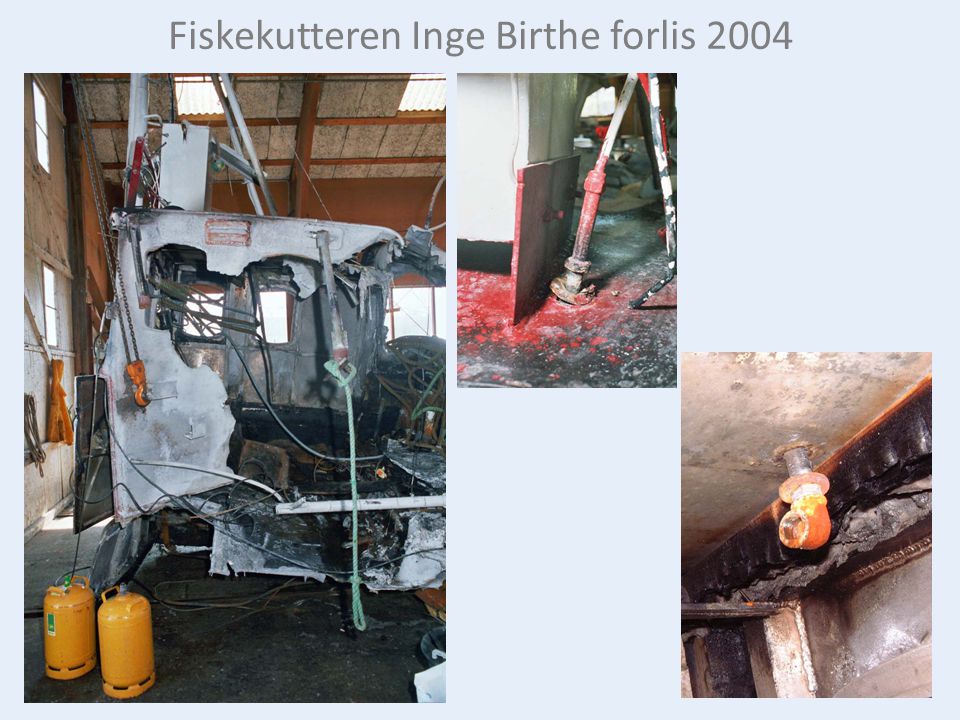 Fiskekutteren Inge Birthe forlis 2004