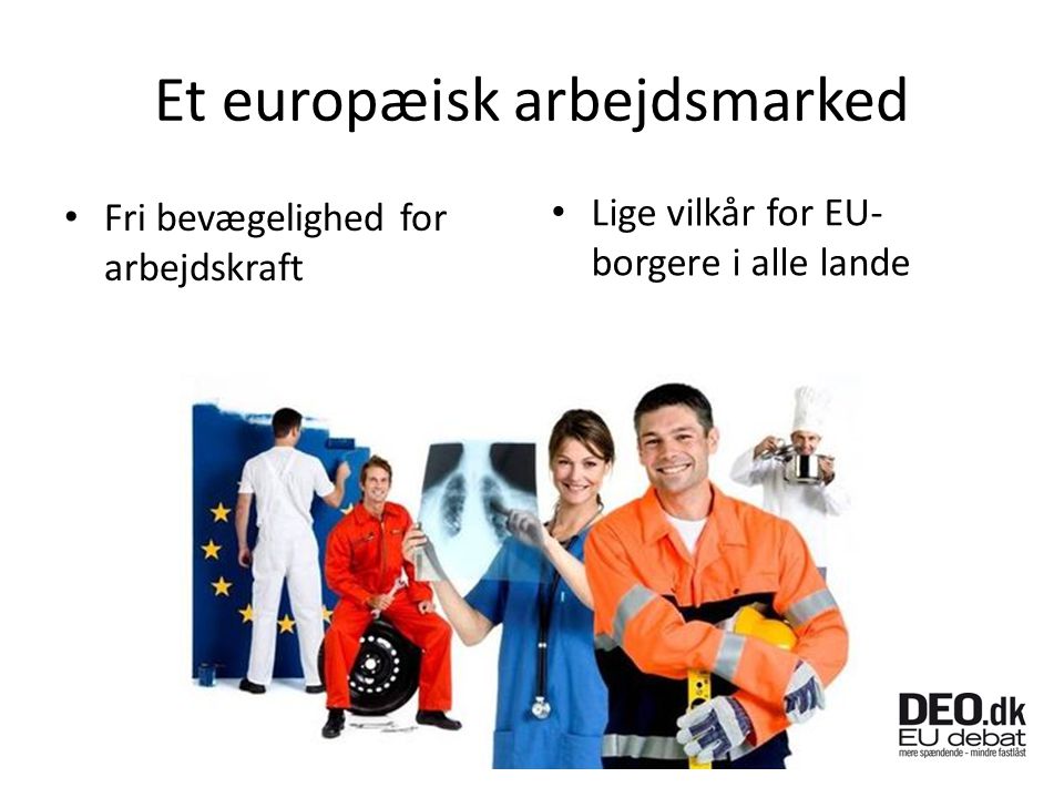 Et europæisk arbejdsmarked