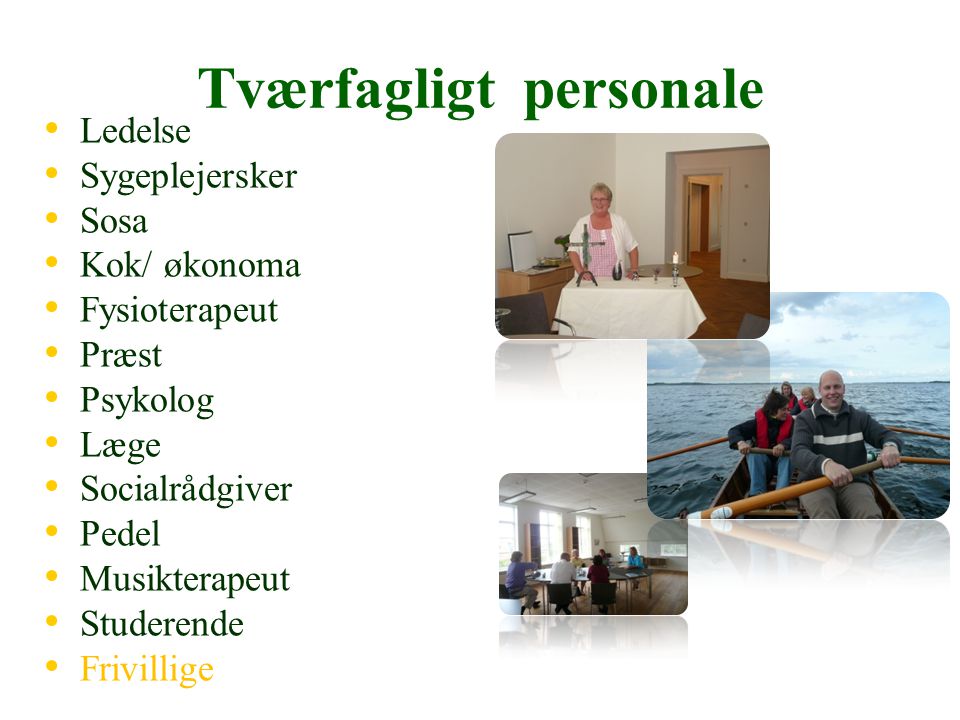 Tværfagligt personale