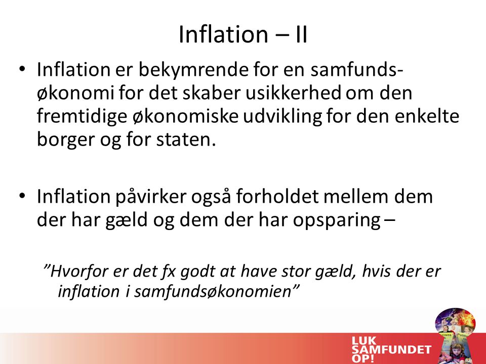 Inflation – II
