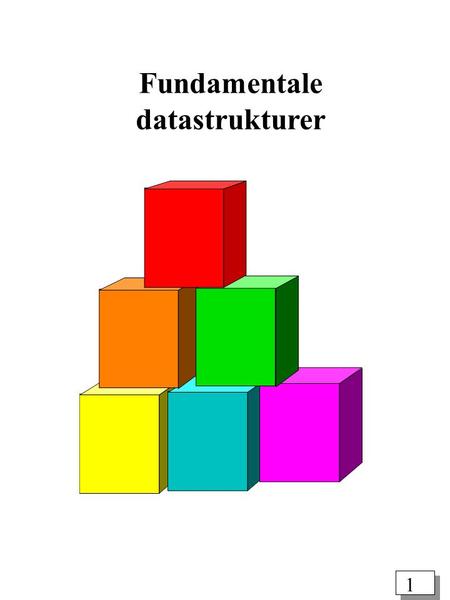 Fundamentale datastrukturer