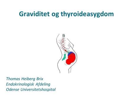 Graviditet og thyroideasygdom Thomas Heiberg Brix Endokrinologisk Afdeling Odense Universitetshospital.