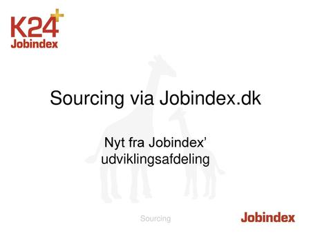 Sourcing via Jobindex.dk