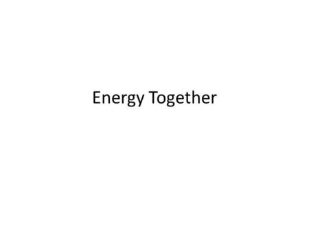 Energy Together.