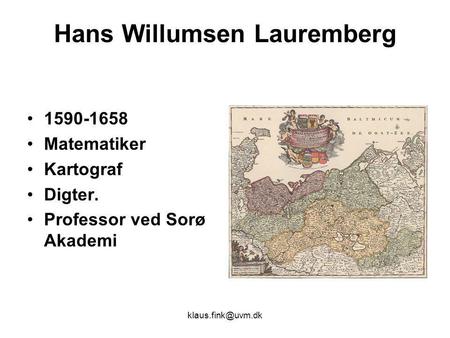 Hans Willumsen Lauremberg