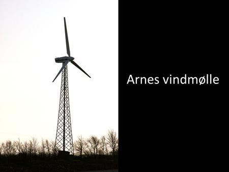 Arnes vindmølle.