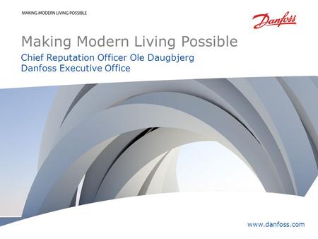 Making Modern Living Possible