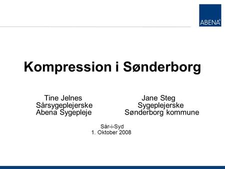 Kompression i Sønderborg