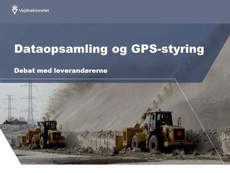 Dataopsamling og GPS-styring