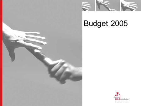 Budget 2005 Optimér din forretning gennem:. Kontingentindtægter i 2004 inkluderede ca. kr. 500.000 i ekstraordinært markedsføringsbidrag)